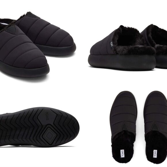 TOMS Womens 6.5 Repreve Mallow Mule - Black - Picture 2 of 4